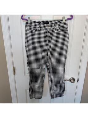 Charter Club Women's Black and White Trousers